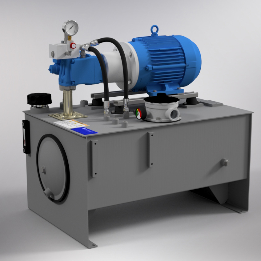 7.5 HP Medium-Pressure Hydraulic Power Unit
